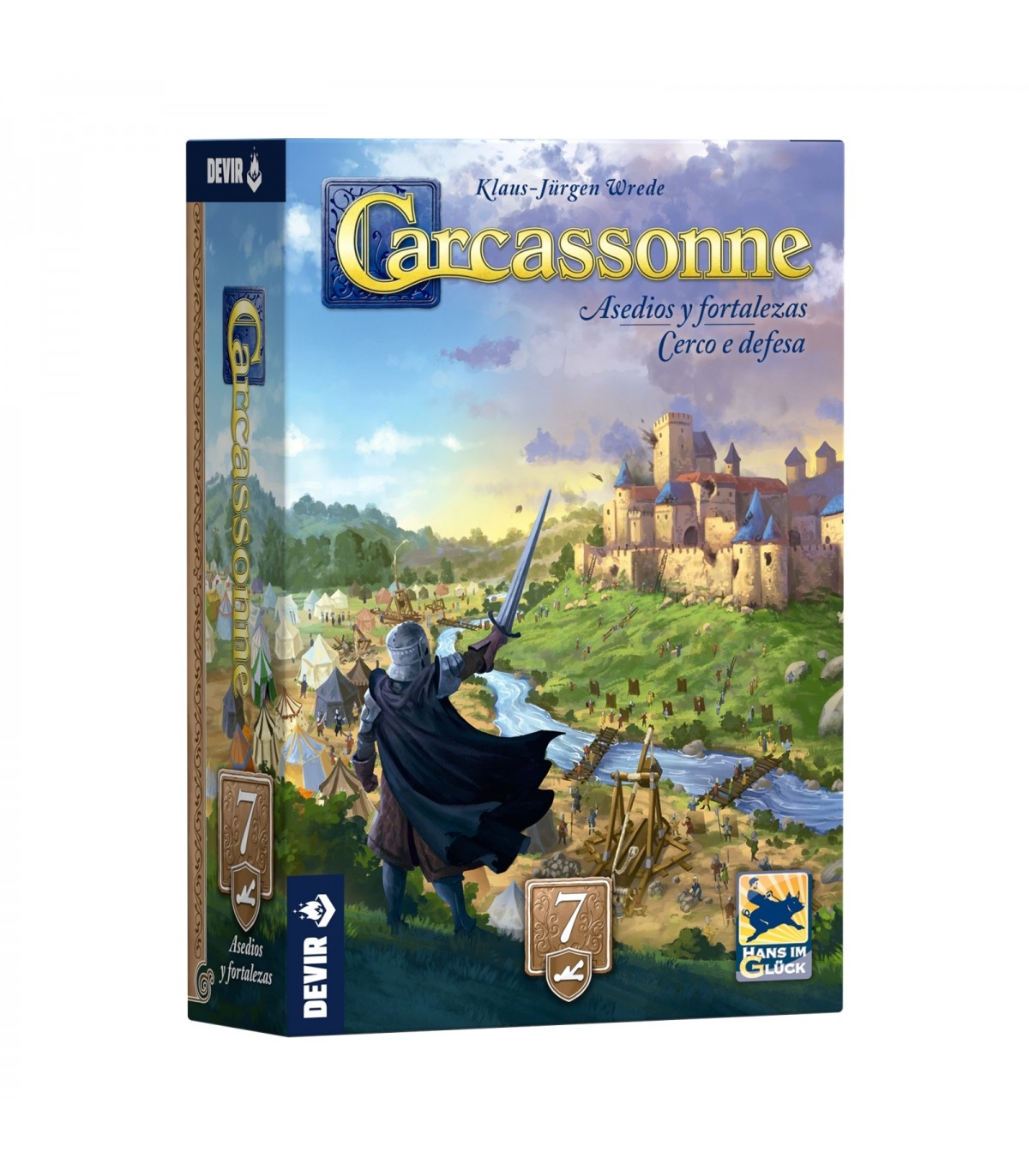 CARCASSONNE EXP.7 - ASEDIOS Y FORTALEZAS