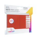 Fundas para cartas Pack Matte Prime Sleeves - Rojo