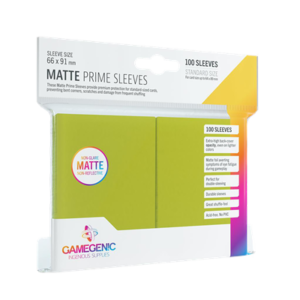 Fundas para cartas Pack Matte Prime Sleeves - Lima