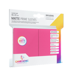 Fundas para cartas Pack Matte Prime Sleeves - Rosa