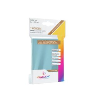 Fundas para cartas Prime 7 Wonders Sleeves 67x103mm (80)