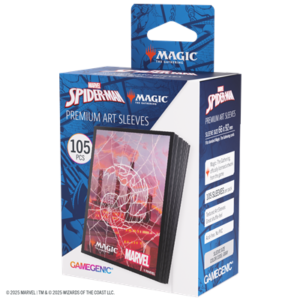 MTG Marvel's Spider-Man Sleeves Spider-Man Mountain