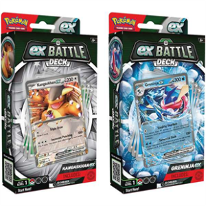 Barajas Combate ex: Greninja ex y Kangaskhan ex