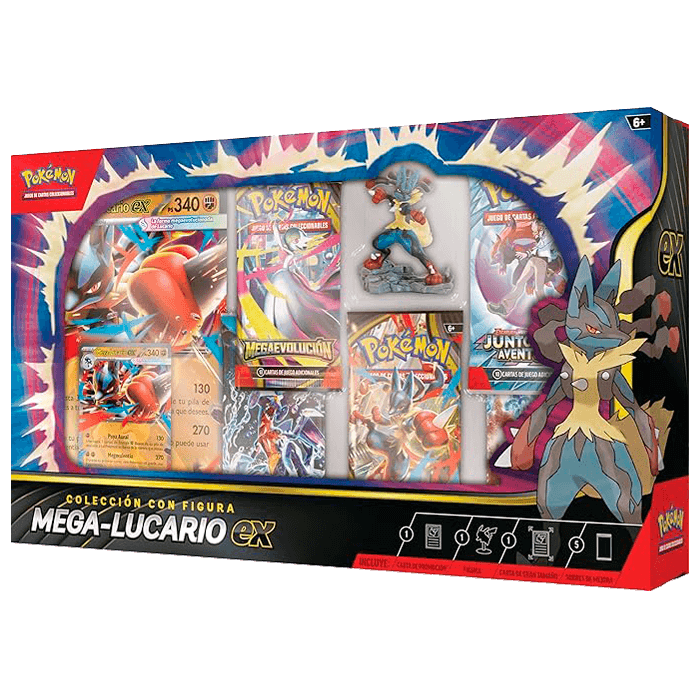 Pokémon Colección Figura Mega-Lucario Ex